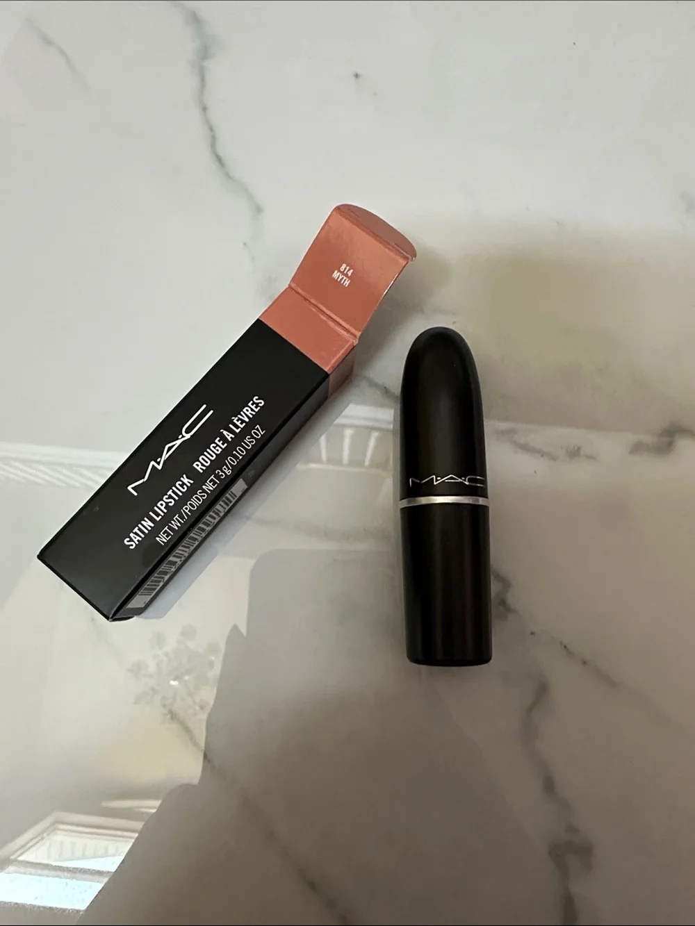 NIB MAC Cosmetics Satin Lipstick -Myth
